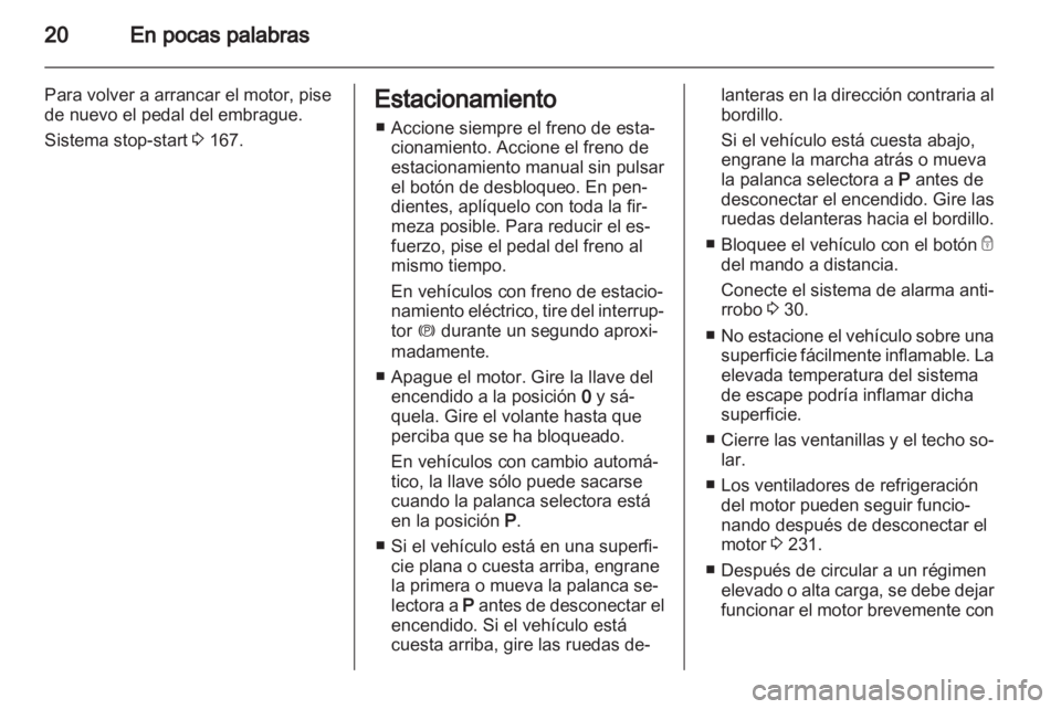OPEL ASTRA J 2013 Manual de Instrucciones (in Spanish) OPEL ASTRA J 2013 Manual de Instrucciones (in Spanish)