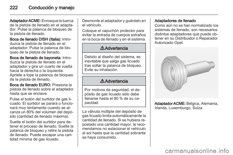 OPEL ASTRA J 2013 Manual de Instrucciones (in Spanish) OPEL ASTRA J 2013 Manual de Instrucciones (in Spanish)