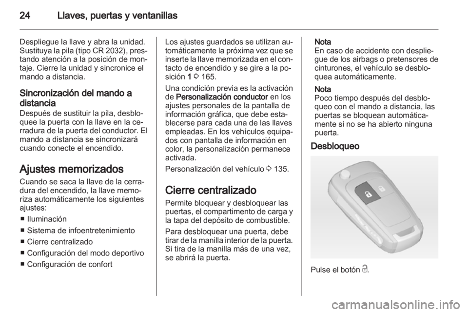 OPEL ASTRA J 2013  Manual de Instrucciones (in Spanish) 