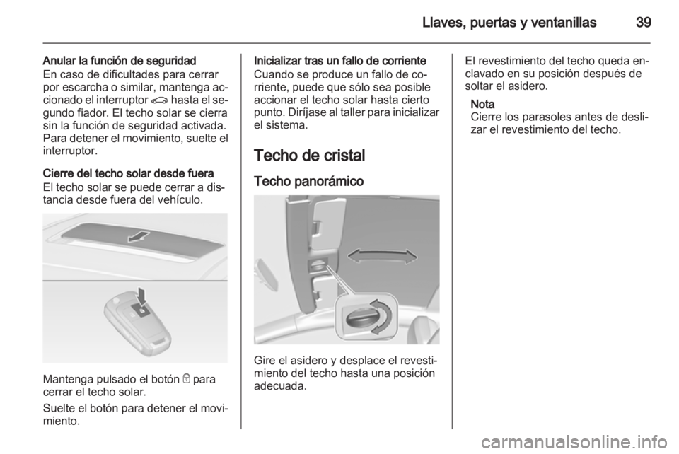 OPEL ASTRA J 2013  Manual de Instrucciones (in Spanish) 