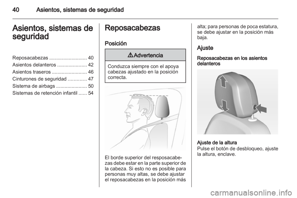 OPEL ASTRA J 2013  Manual de Instrucciones (in Spanish) 