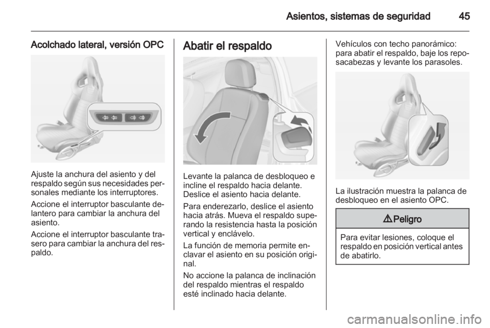 OPEL ASTRA J 2013  Manual de Instrucciones (in Spanish) 