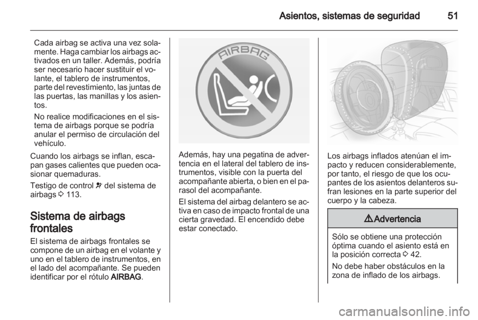 OPEL ASTRA J 2013 Manual de Instrucciones (in Spanish) OPEL ASTRA J 2013 Manual de Instrucciones (in Spanish)