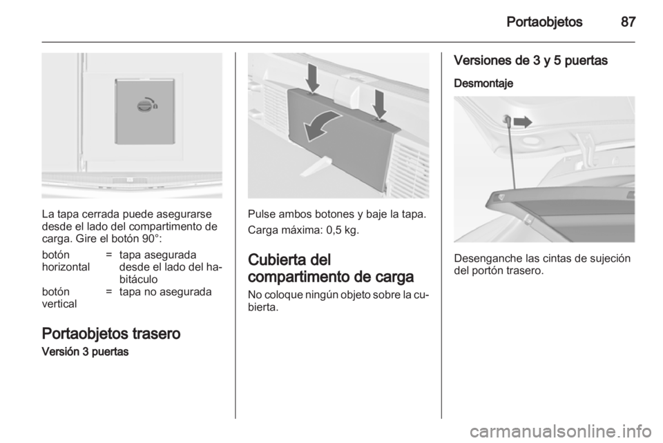 OPEL ASTRA J 2013 Manual de Instrucciones (in Spanish) OPEL ASTRA J 2013 Manual de Instrucciones (in Spanish)