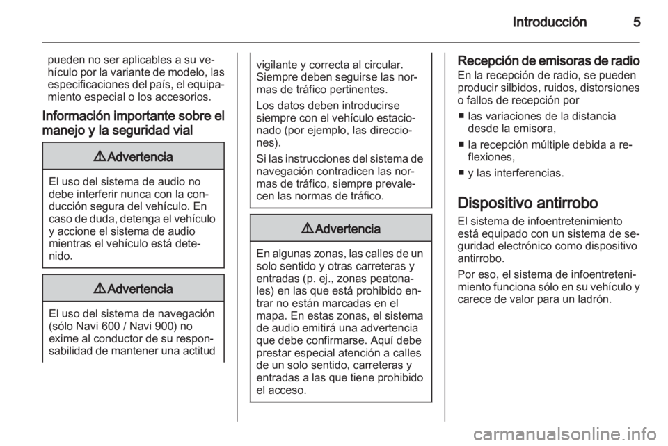 OPEL ASTRA J 2013.5  Manual de infoentretenimiento (in Spanish) 