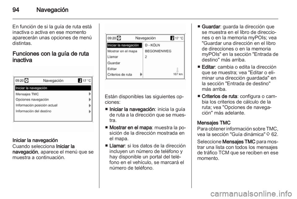 OPEL ASTRA J 2013.5  Manual de infoentretenimiento (in Spanish) 