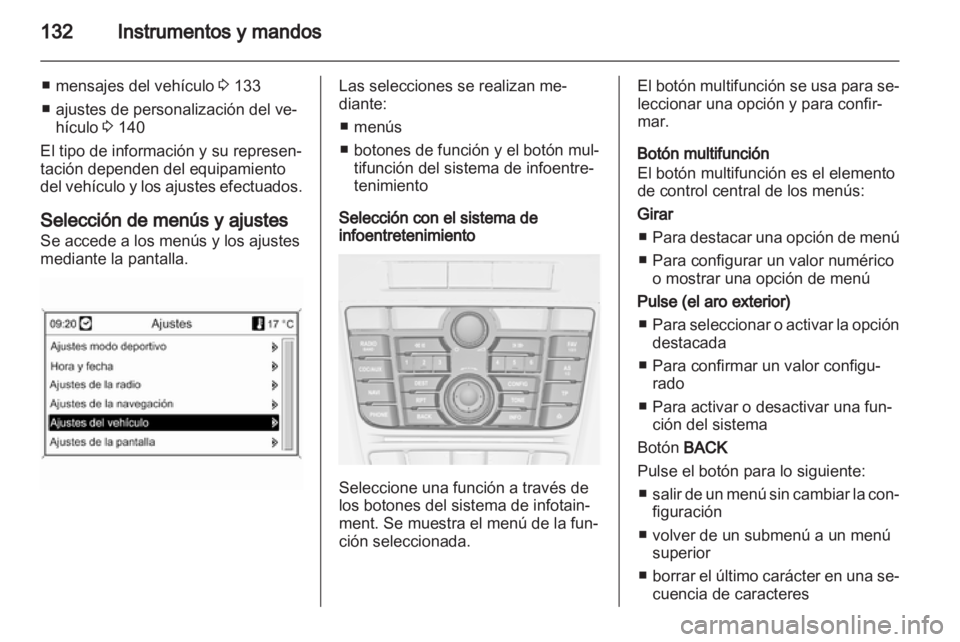 OPEL ASTRA J 2013.5 Manual de Instrucciones (in Spanish) OPEL ASTRA J 2013.5 Manual de Instrucciones (in Spanish)