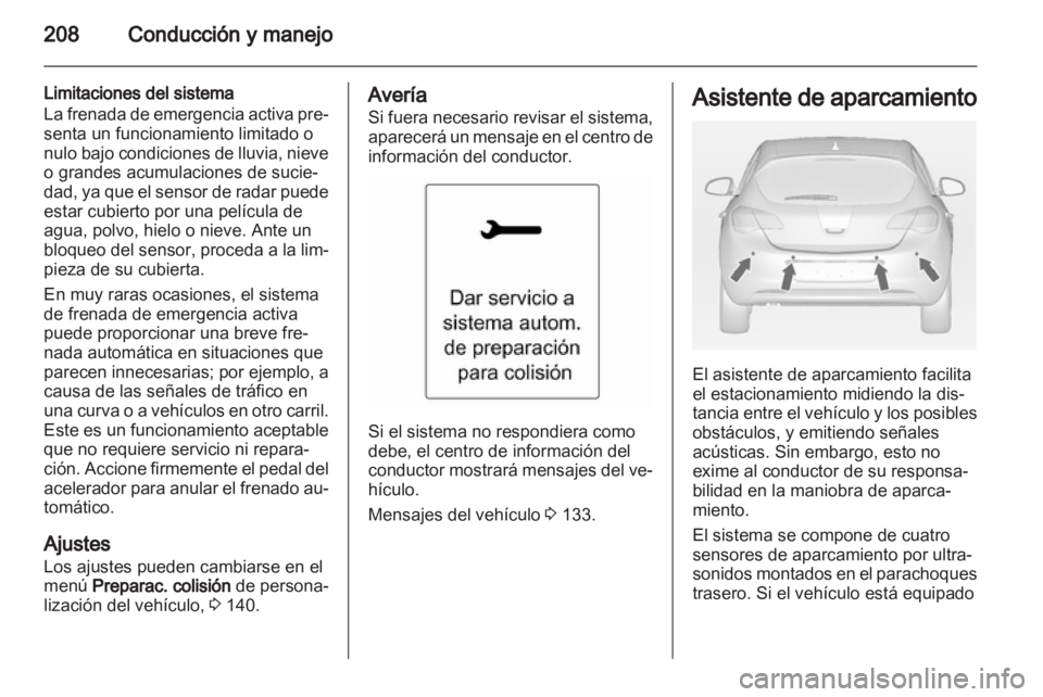 OPEL ASTRA J 2013.5 Manual de Instrucciones (in Spanish) OPEL ASTRA J 2013.5 Manual de Instrucciones (in Spanish)