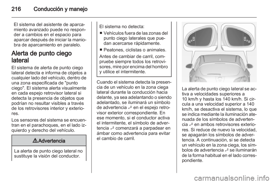 OPEL ASTRA J 2013.5 Manual de Instrucciones (in Spanish) OPEL ASTRA J 2013.5 Manual de Instrucciones (in Spanish)