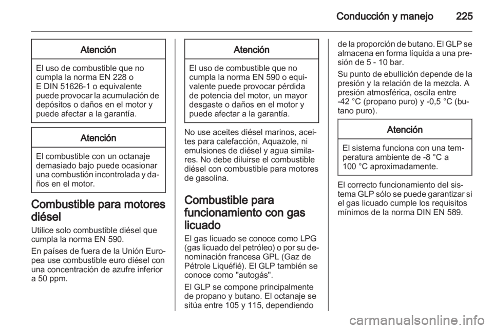 OPEL ASTRA J 2013.5 Manual de Instrucciones (in Spanish) OPEL ASTRA J 2013.5 Manual de Instrucciones (in Spanish)
