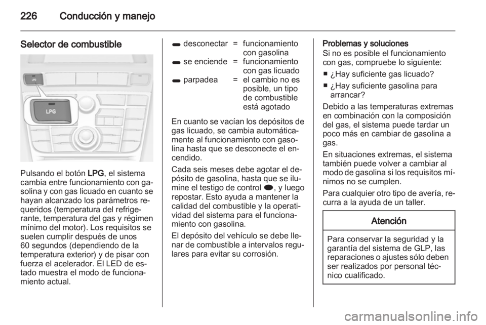 OPEL ASTRA J 2013.5 Manual de Instrucciones (in Spanish) OPEL ASTRA J 2013.5 Manual de Instrucciones (in Spanish)