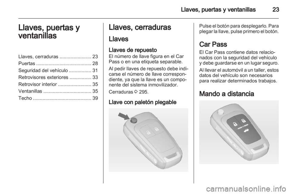 OPEL ASTRA J 2013.5 Manual de Instrucciones (in Spanish) OPEL ASTRA J 2013.5 Manual de Instrucciones (in Spanish)
