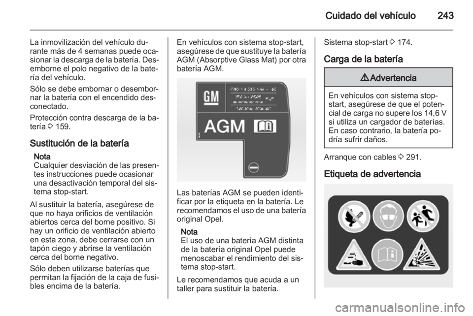 OPEL ASTRA J 2013.5 Manual de Instrucciones (in Spanish) OPEL ASTRA J 2013.5 Manual de Instrucciones (in Spanish)