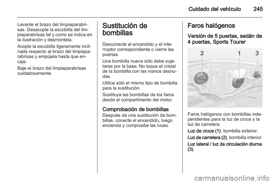 OPEL ASTRA J 2013.5 Manual de Instrucciones (in Spanish) OPEL ASTRA J 2013.5 Manual de Instrucciones (in Spanish)