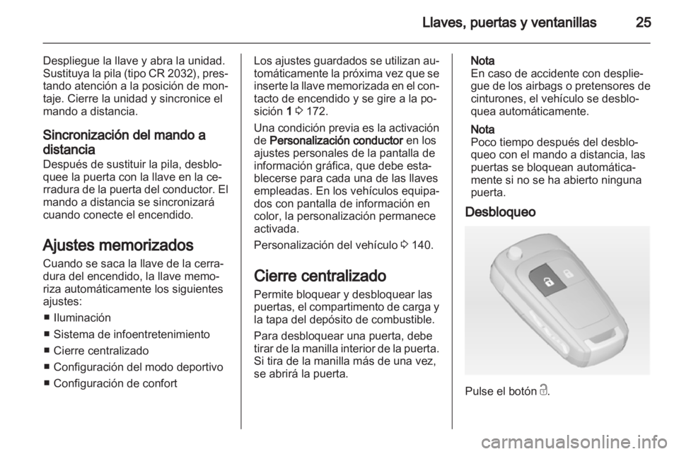 OPEL ASTRA J 2013.5 Manual de Instrucciones (in Spanish) OPEL ASTRA J 2013.5 Manual de Instrucciones (in Spanish)