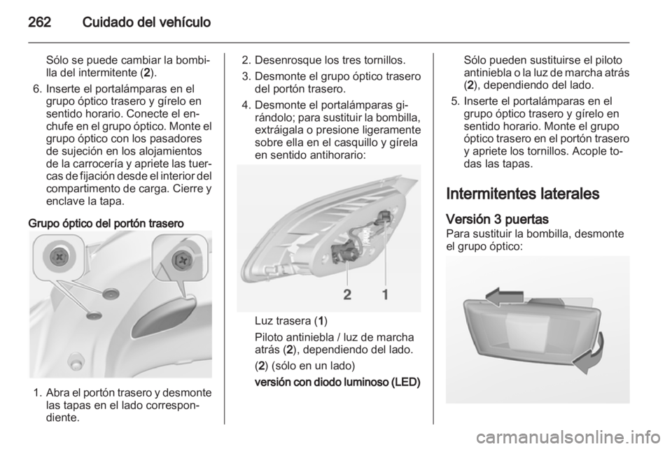 OPEL ASTRA J 2013.5 Manual de Instrucciones (in Spanish) OPEL ASTRA J 2013.5 Manual de Instrucciones (in Spanish)
