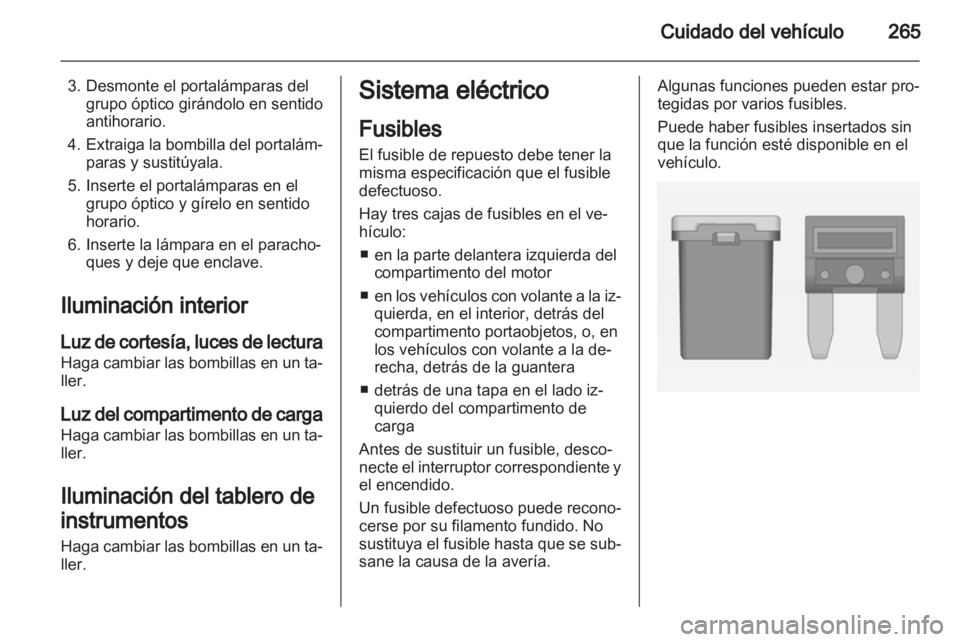 OPEL ASTRA J 2013.5 Manual de Instrucciones (in Spanish) OPEL ASTRA J 2013.5 Manual de Instrucciones (in Spanish)