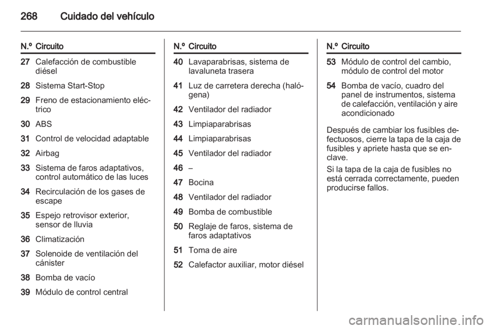 OPEL ASTRA J 2013.5 Manual de Instrucciones (in Spanish) OPEL ASTRA J 2013.5 Manual de Instrucciones (in Spanish)