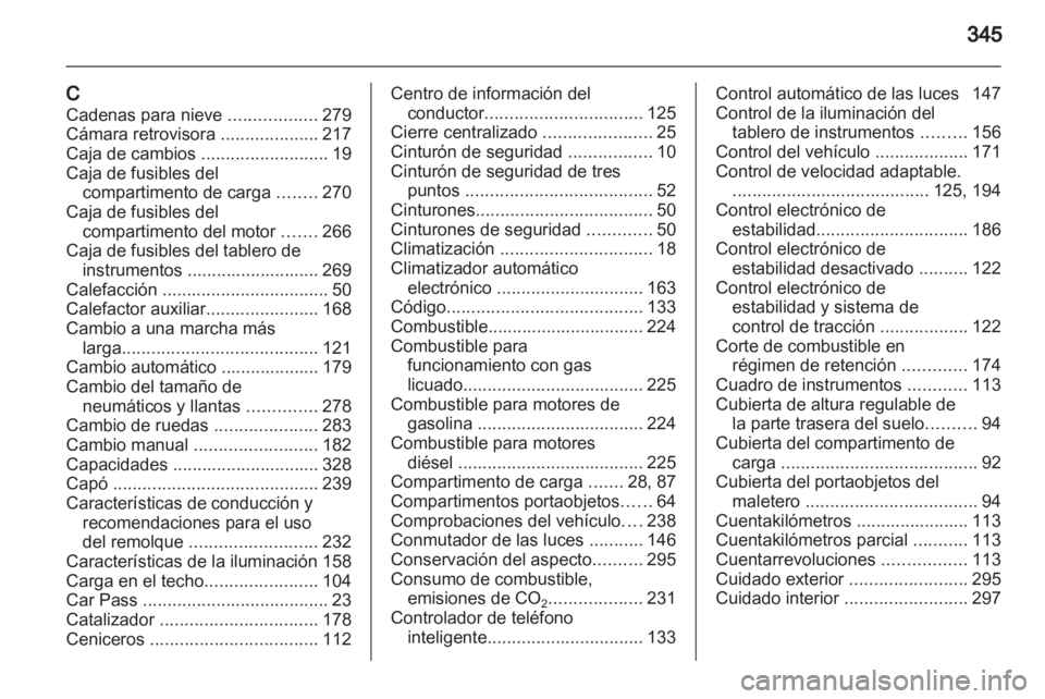 OPEL ASTRA J 2013.5 Manual de Instrucciones (in Spanish) OPEL ASTRA J 2013.5 Manual de Instrucciones (in Spanish)