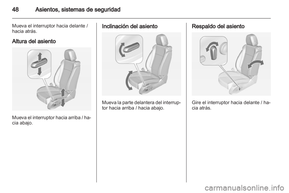 OPEL ASTRA J 2013.5 Manual de Instrucciones (in Spanish) OPEL ASTRA J 2013.5 Manual de Instrucciones (in Spanish)