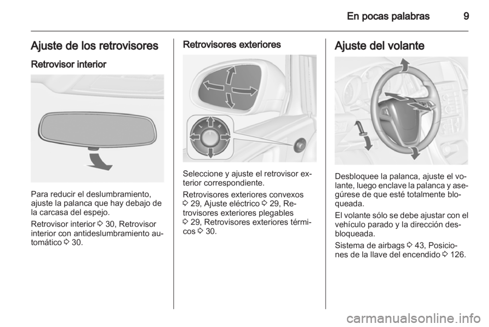 OPEL ASTRA J GTC 2012  Manual de Instrucciones (in Spanish) 