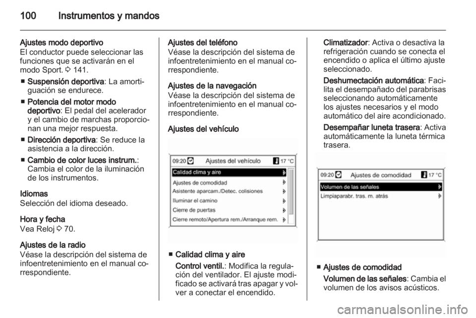OPEL ASTRA J GTC 2012  Manual de Instrucciones (in Spanish) 