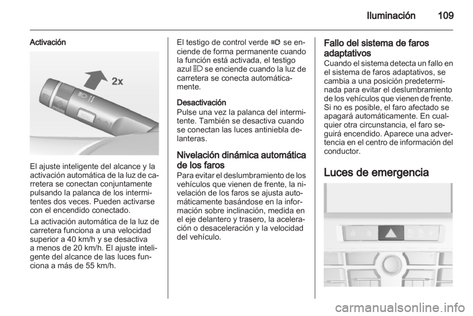 OPEL ASTRA J GTC 2012  Manual de Instrucciones (in Spanish) 