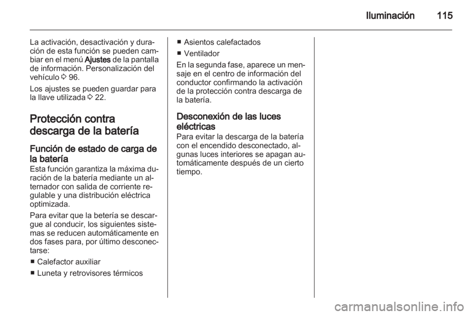 OPEL ASTRA J GTC 2012  Manual de Instrucciones (in Spanish) 