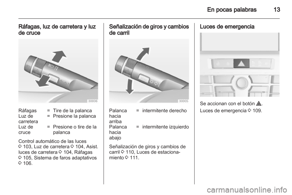 OPEL ASTRA J GTC 2012  Manual de Instrucciones (in Spanish) 