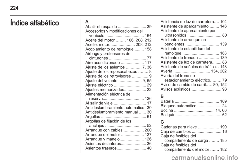 OPEL ASTRA J GTC 2012 Manual de Instrucciones (in Spanish) OPEL ASTRA J GTC 2012 Manual de Instrucciones (in Spanish)