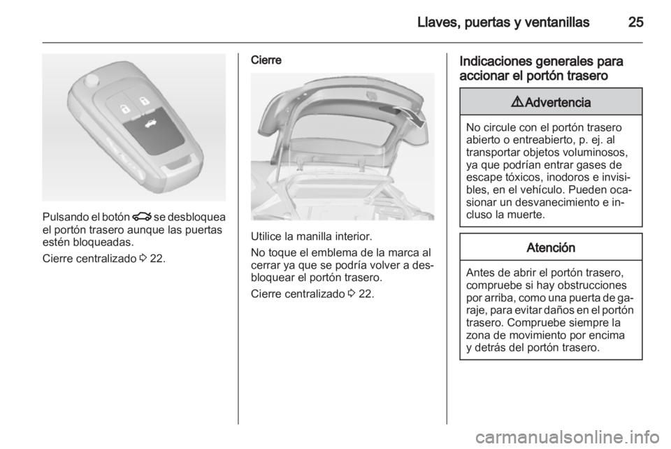 OPEL ASTRA J GTC 2012 Manual de Instrucciones (in Spanish) OPEL ASTRA J GTC 2012 Manual de Instrucciones (in Spanish)