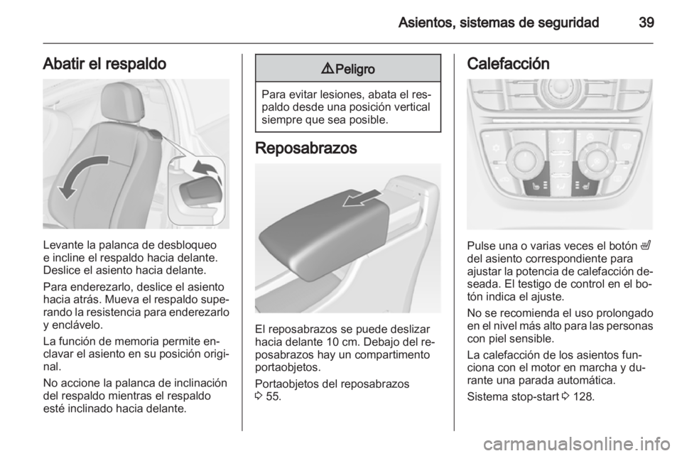 OPEL ASTRA J GTC 2012 Manual de Instrucciones (in Spanish) OPEL ASTRA J GTC 2012 Manual de Instrucciones (in Spanish)