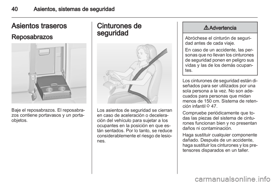 OPEL ASTRA J GTC 2012 Manual de Instrucciones (in Spanish) OPEL ASTRA J GTC 2012 Manual de Instrucciones (in Spanish)