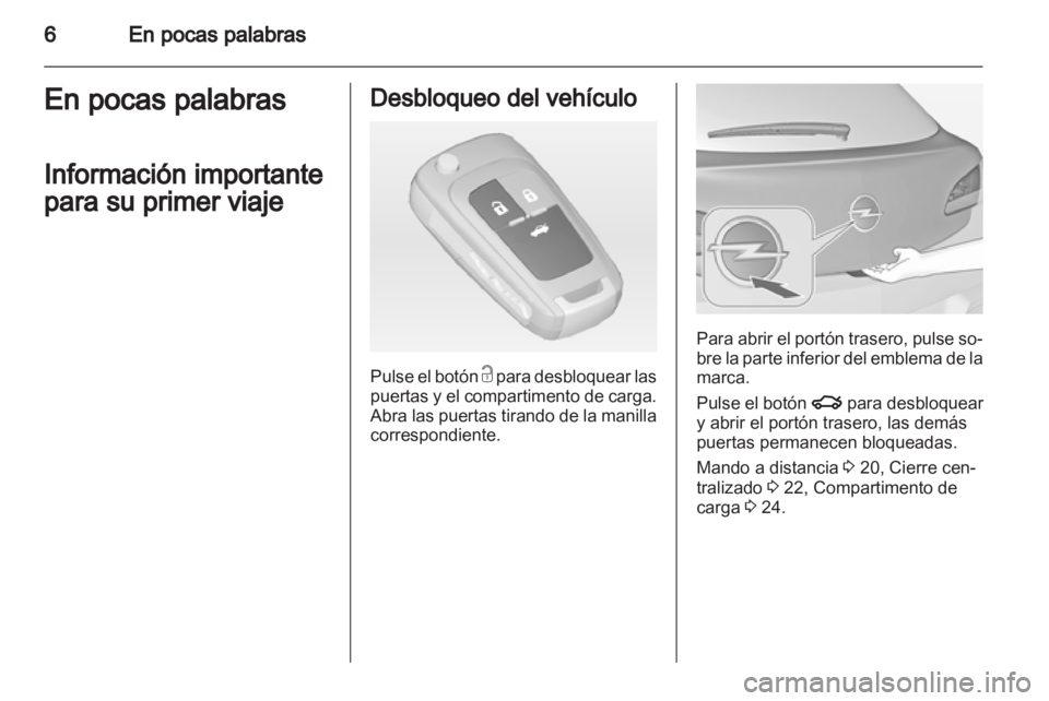 OPEL ASTRA J GTC 2012  Manual de Instrucciones (in Spanish) 