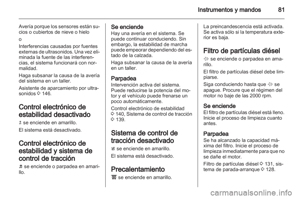 OPEL ASTRA J GTC 2012  Manual de Instrucciones (in Spanish) 