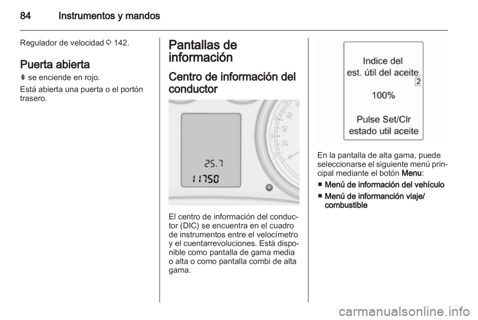 OPEL ASTRA J GTC 2012  Manual de Instrucciones (in Spanish) 