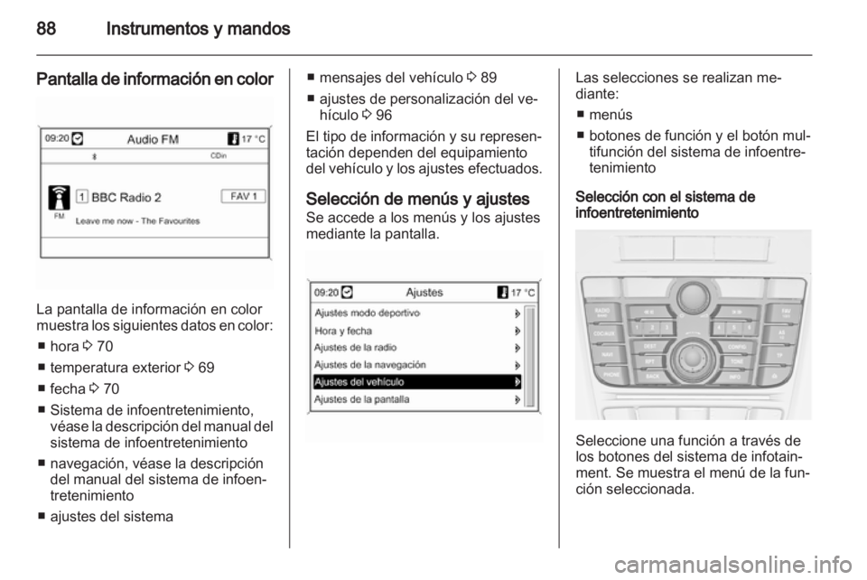 OPEL ASTRA J GTC 2012  Manual de Instrucciones (in Spanish) 