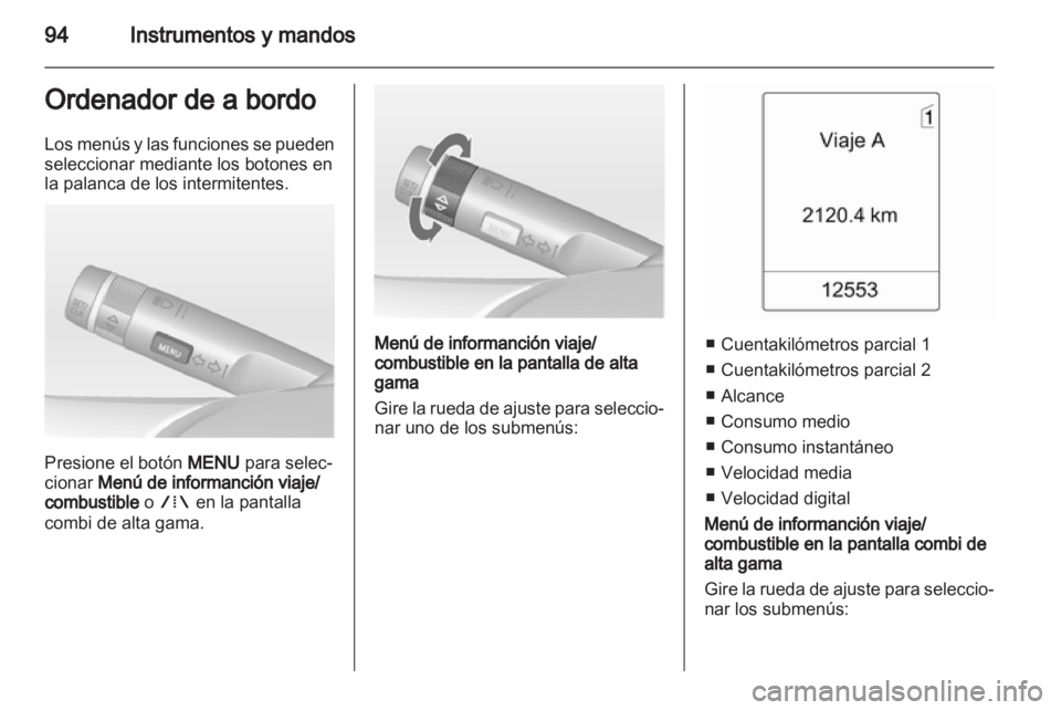 OPEL ASTRA J GTC 2012  Manual de Instrucciones (in Spanish) 