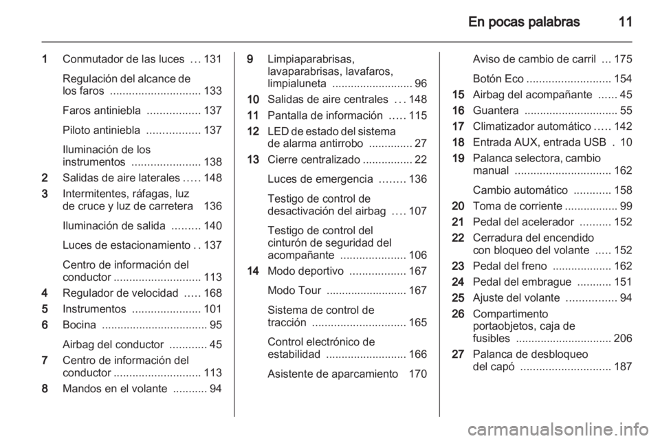 OPEL ASTRA J HB5 & ST 2012  Manual de Instrucciones (in Spanish) 
