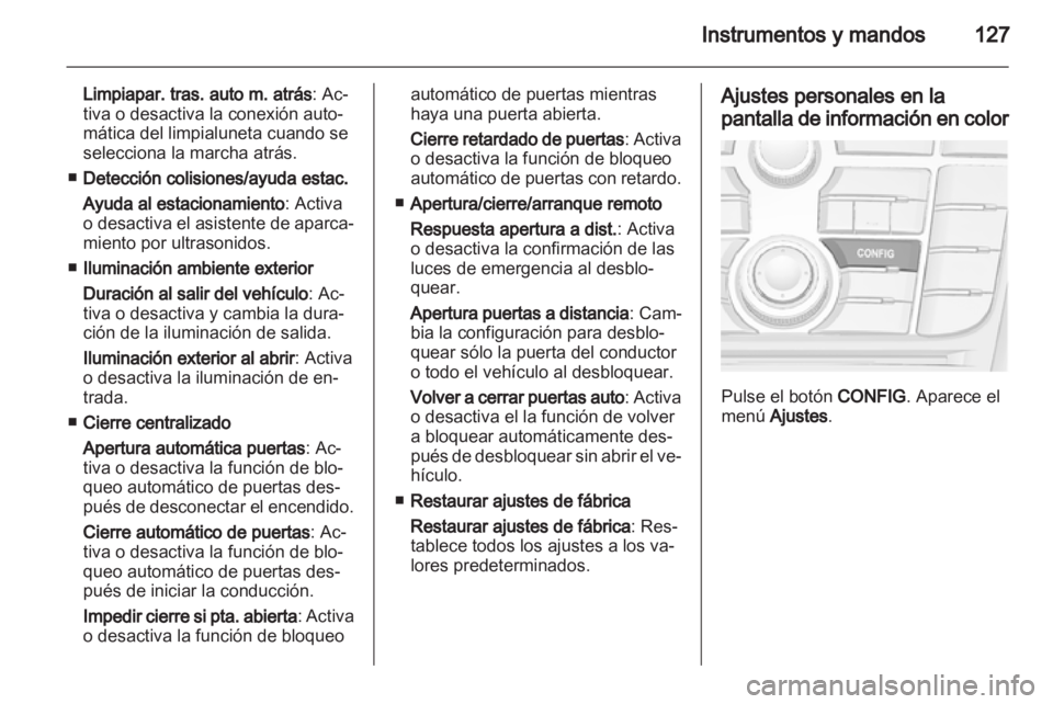 OPEL ASTRA J HB5 & ST 2012 Manual de Instrucciones (in Spanish) OPEL ASTRA J HB5 & ST 2012 Manual de Instrucciones (in Spanish)