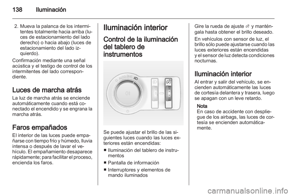 OPEL ASTRA J HB5 & ST 2012  Manual de Instrucciones (in Spanish) 