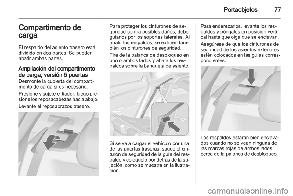 OPEL ASTRA J HB5 & ST 2012 Manual de Instrucciones (in Spanish) OPEL ASTRA J HB5 & ST 2012 Manual de Instrucciones (in Spanish)