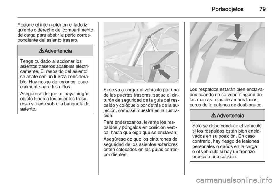 OPEL ASTRA J HB5 & ST 2012  Manual de Instrucciones (in Spanish) 