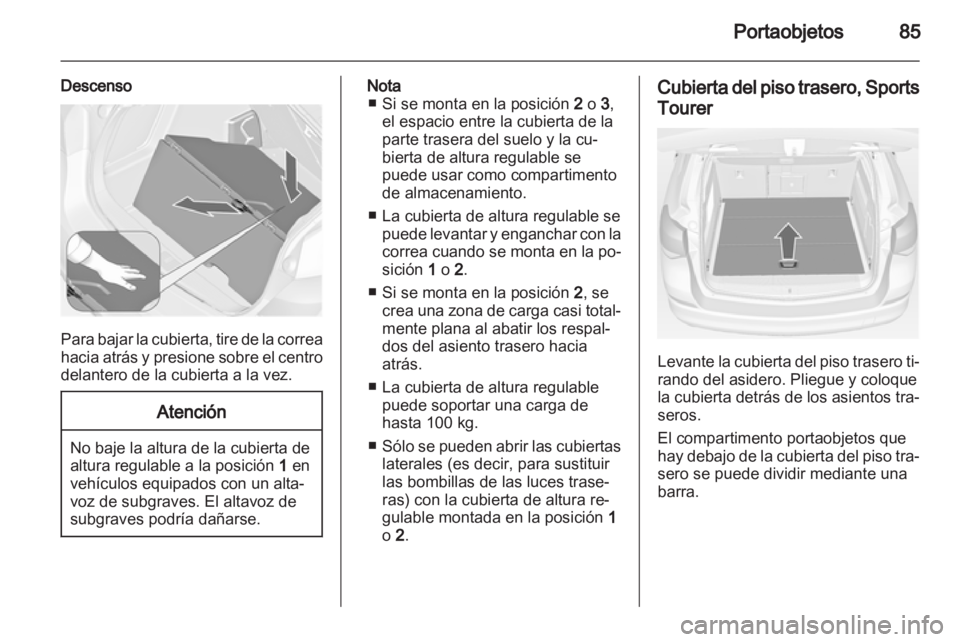 OPEL ASTRA J HB5 & ST 2012  Manual de Instrucciones (in Spanish) 