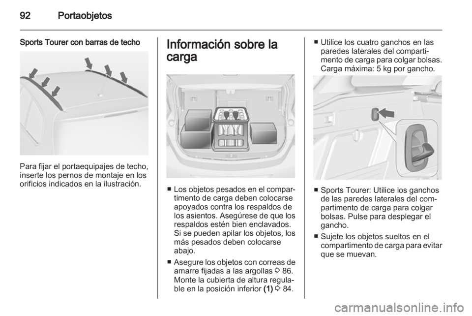 OPEL ASTRA J HB5 & ST 2012  Manual de Instrucciones (in Spanish) 