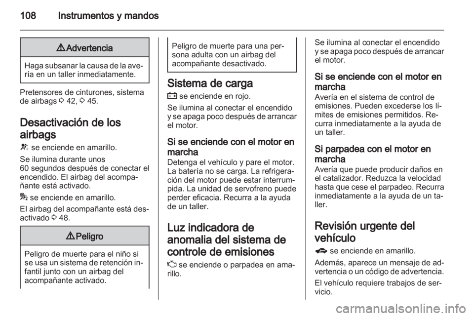 OPEL ASTRA J HB5 & ST 2012.5  Manual de Instrucciones (in Spanish) 
