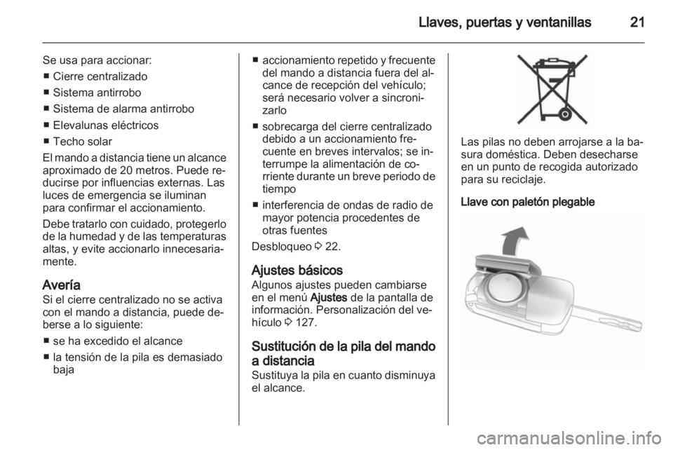OPEL ASTRA J HB5 & ST 2012.5 Manual de Instrucciones (in Spanish) OPEL ASTRA J HB5 & ST 2012.5 Manual de Instrucciones (in Spanish)