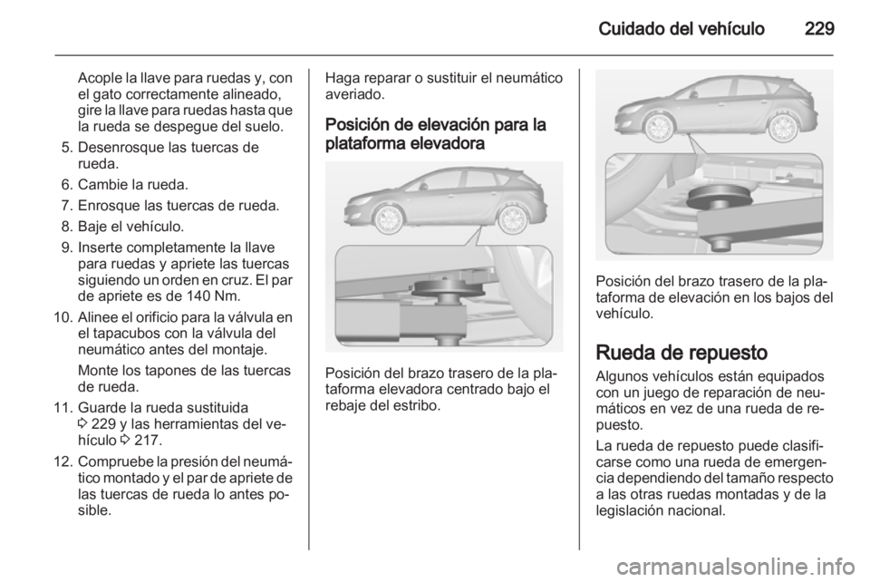 OPEL ASTRA J HB5 & ST 2012.5 Manual de Instrucciones (in Spanish) OPEL ASTRA J HB5 & ST 2012.5 Manual de Instrucciones (in Spanish)