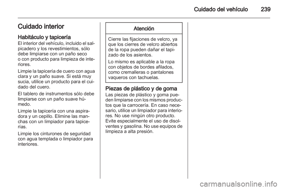 OPEL ASTRA J HB5 & ST 2012.5 Manual de Instrucciones (in Spanish) OPEL ASTRA J HB5 & ST 2012.5 Manual de Instrucciones (in Spanish)