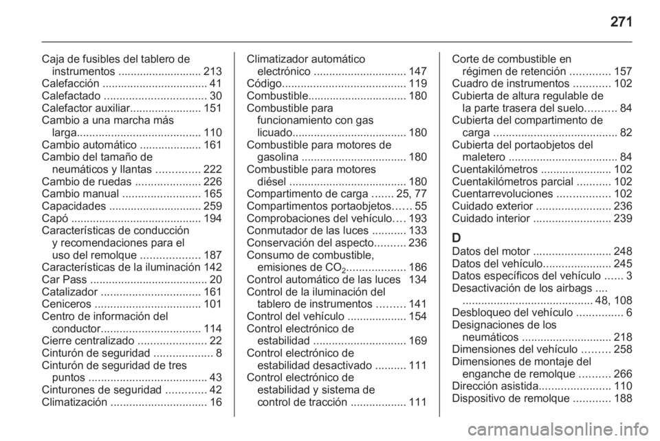 OPEL ASTRA J HB5 & ST 2012.5 Manual de Instrucciones (in Spanish) OPEL ASTRA J HB5 & ST 2012.5 Manual de Instrucciones (in Spanish)